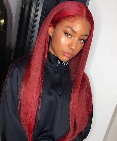 black and red wigs|real human hair wigs red.